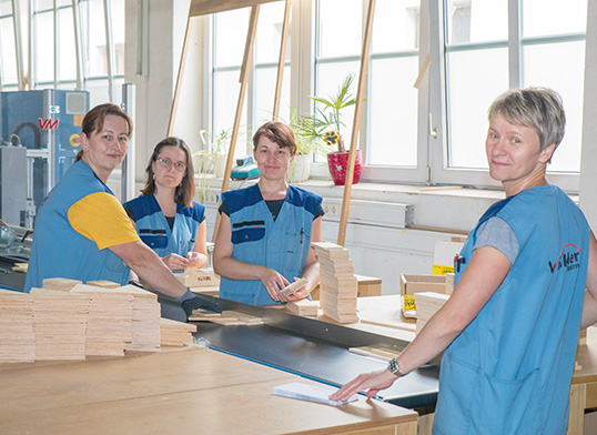 Werkpackungen abpacken