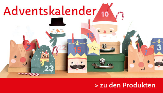 Große Auswahl an Adventskalendern